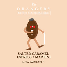 Load image into Gallery viewer, *SOLD OUT* SALTED CARAMEL ESPRESSO MARTINI (500ml, 5 serves)