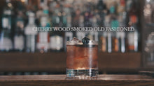 Load and play video in Gallery viewer, *SOLD OUT* CHERRY WOOD SMOKED OLD FASHIONED (500ml, 10 serves)
